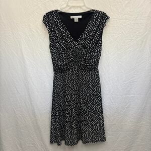 Studio AA Black and White Polka Dot Dress